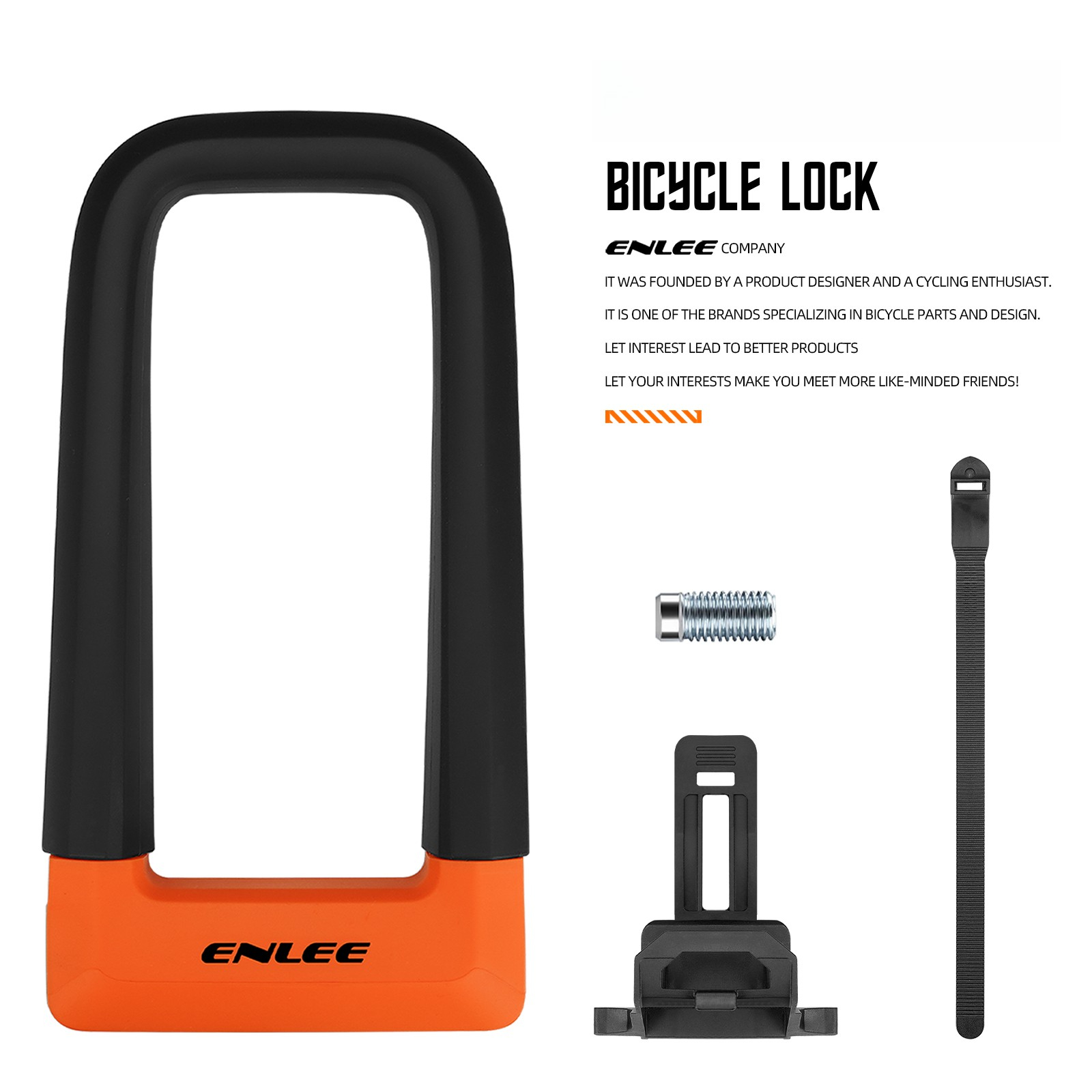 ENLEE Anti Theft U Lock For Bi - огляд і ціна U Lock Heavy Duty