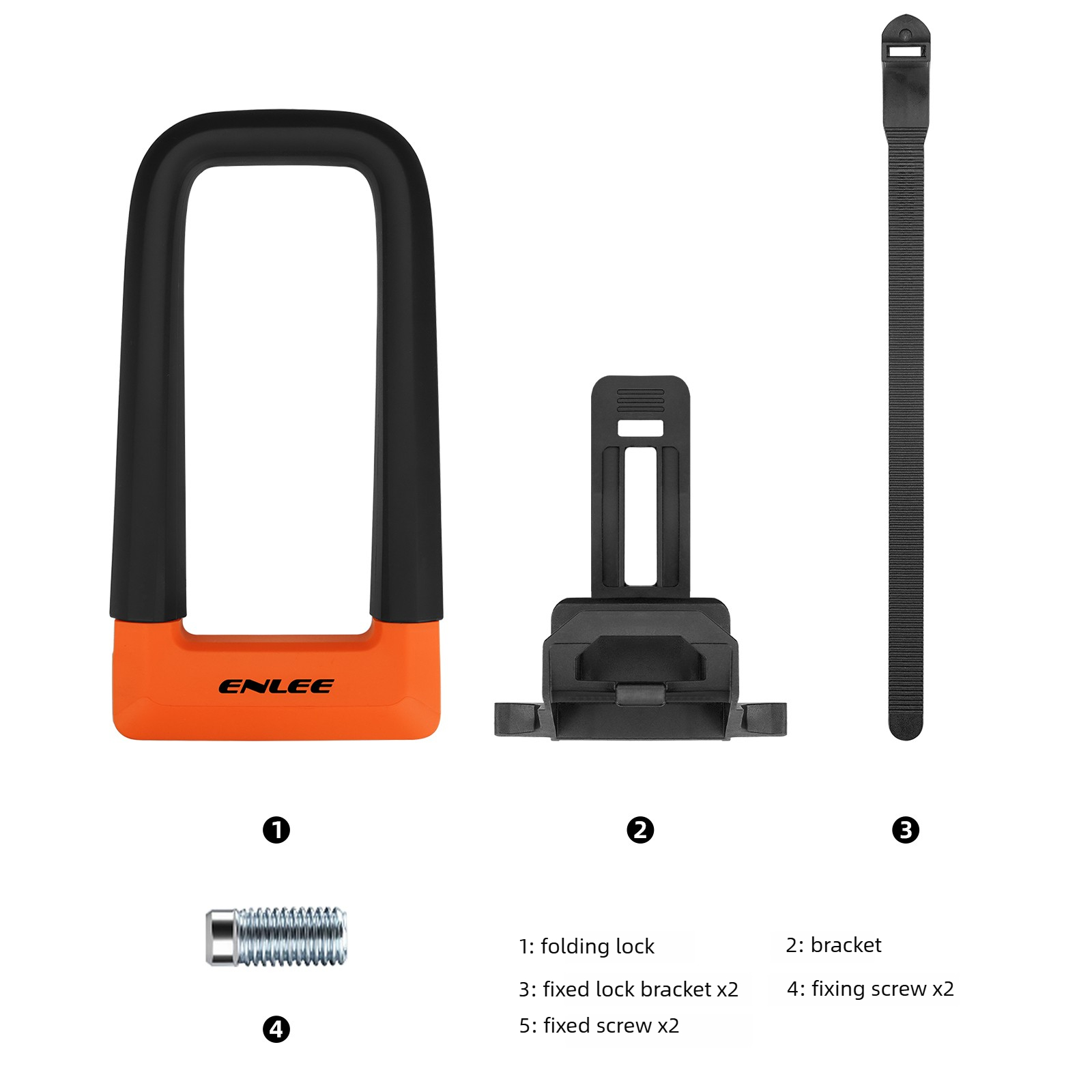 ENLEE Anti Theft U Lock For Bi - огляд і ціна U Lock Heavy Duty