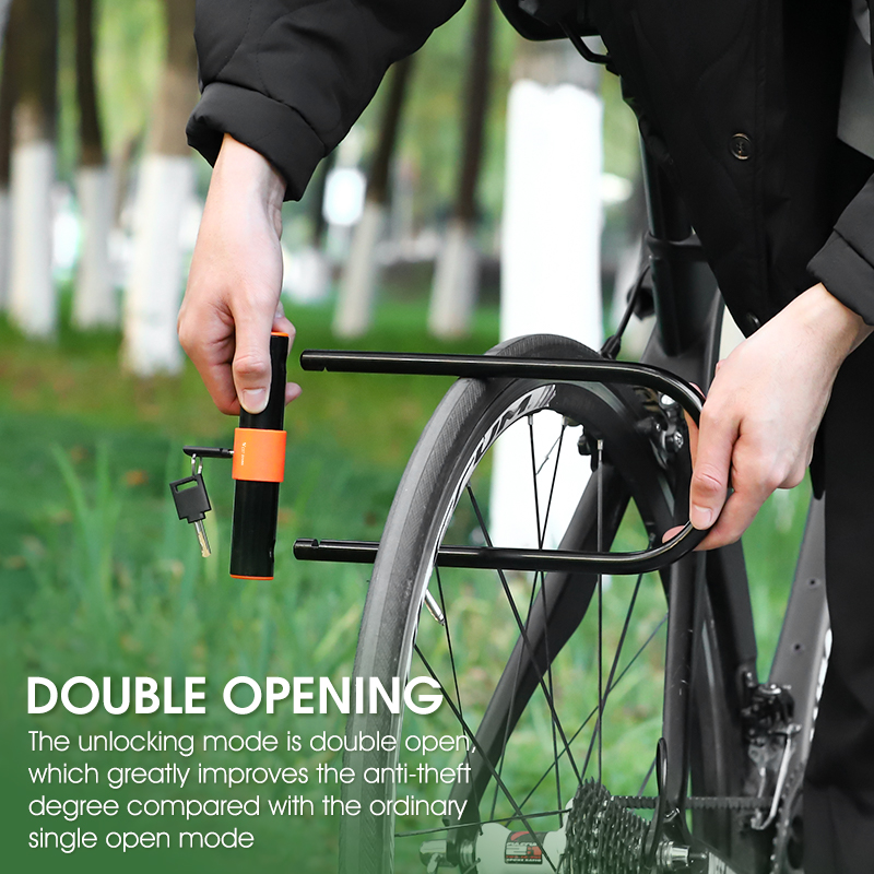 WEST BIKING Carbon Steel Bike  - огляд і ціна U Lock Heavy Duty
