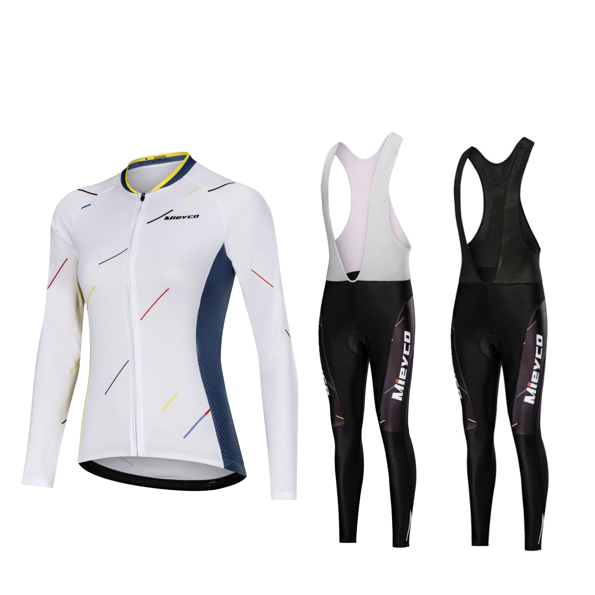 White With Colorful Stripes Wo - огляд і ціна Cycling Commute Distance